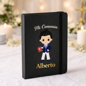 Libreta A6 personalizada con impresión UV