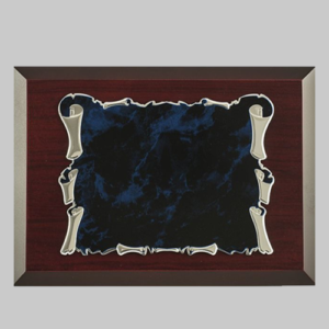 Placa Mediana de Homenaje Personalizada con Grabado Láser