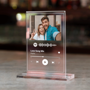 Placa de Metacrilato "Vuestra Canción" con Código Spotify